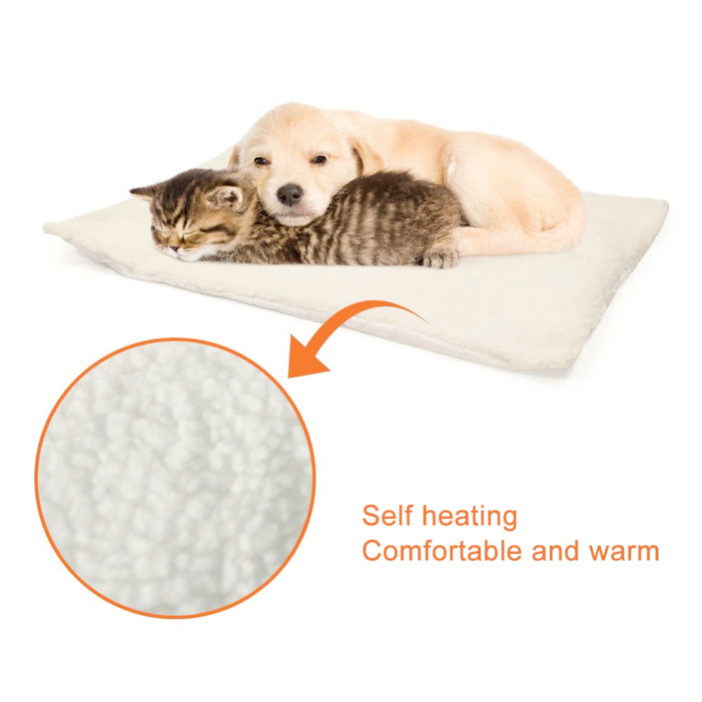 Self Warming Fleece Cat Mat
